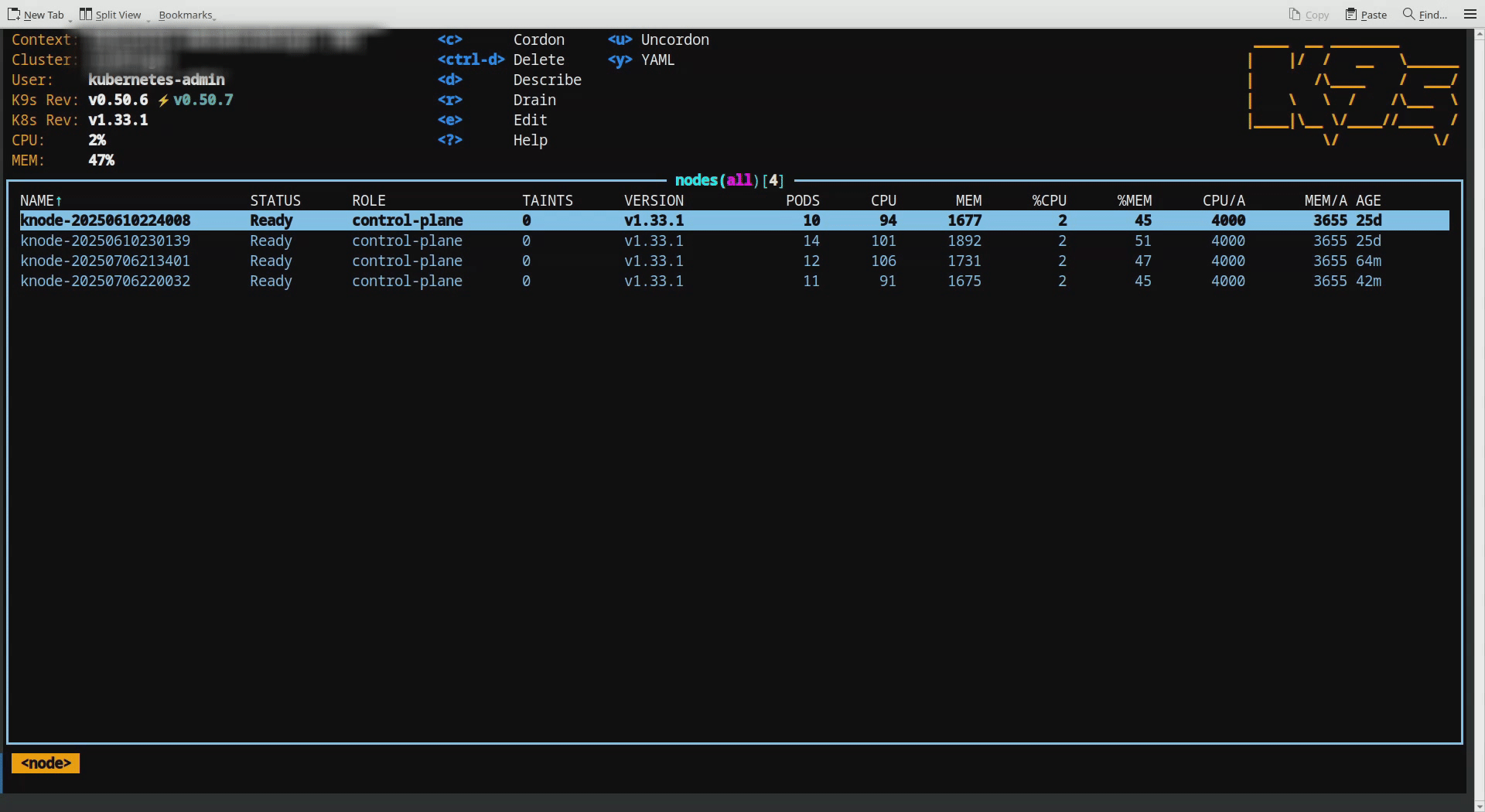 A Kubernetes node get added to the existing cluster. A Kubernetes node get added to the existing cluster.